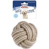 Record Natural Cotton Palla Intrecciata gioco per cani