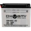 OKYAMI Batteria Okyami Yb16al-a2