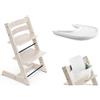 Stokke Bundle STOKKE ® TRIPP TRAPP ® Sedia + Baby Set + Vassoio Sbiancato