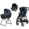 Peg Perego Trio Peg Perego Veloce con Culla Belvedere e Primo Viaggio Slk 500 Astral