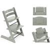 Stokke Bundle STOKKE ® TRIPP TRAPP ® Sedia + Baby Set + Cuscino Glacier Green