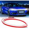 DREAMIZER Luci e Barre al Neon per Auto, 180cm Luci Diurne LED, 12V Striscia per Automobile 4x4 SUV Pickup Camion Furgone (Bianco)
