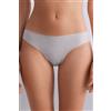 Intimissimi Brasiliana Senza Cuciture In Microfibra Ultra Light Grigio Chiaro