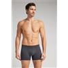 Intimissimi Boxer In Cotone Mercerizzato Filo Premium Grigio