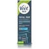 Veet Men Crema Depilatoria Uomo per Ascelle per Pelli Sensibili con Applicatore Ergonomico, Dermatologicamente Testata, 100 ml