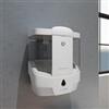 NOBILI Dispenser automatico di sapone a muro con sensore di movimento da 800 ml