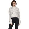ONLY AMIA FAUX LEATHER JACKET CC OTW PUMICE STONE Giacca Donna
