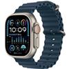 APPLE WATCH ULTRA 2 GPS + CELLULAR 49MM NATURAL TITANIUM CASE WITH NAVY OCEAN BA