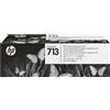 HP Testina per stampa HP nero / ciano / magenta / giallo 3ED58A 713