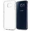REY Electrónica Rey® - Cover trasparente in gel per SAMSUNS GALAXY S6, ultra sottile da 0,33 mm, in silicone TPU di alta resistenza e flessibilità