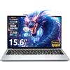 Zonatrix 15,6 Pollici PC Portatile Core i7-1195G7, Win11 Notebook 16GB RAM 512GB SSD, Gaming Laptop Iris Xe GPU, 1920 * 1080 IPS Schermo, Sblocco Impronta Digitale, Tastiera Retroilluminata, Type-C/RJ45
