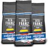 Der-Franz Colombia monorigine caffè, chicchi interi, 3 x 500 g