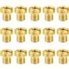 JSMTKJ Getti Carburatore,15 Ugelli Getti 6mm Ugelli Carburatore Kit per Carburatore Dell'Orto PHBN-PHVA Dimensione 60-130 (60/65/70/75/80/85/90/95/100/105/110/115/120/125/130)