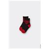 Tezenis Calzini Corti Cotone Stampa Hot Wheels Bimbo Bambino Nero