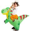 Spooktacular Creations Halloween Sflable Costume Ride A T-Rex Dinosaur Air Blow-up Deluxe Halloween Costume-Niño (4-6 anni)
