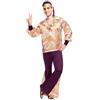 amscan- Costume da Ragazzo Anni '60, Taglia Adulto, 3 Pezzi, Standard, 9905142