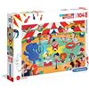 Clementoni - 23733 - Supercolor Puzzle - Il Circo - 104 Maxi Pezzi