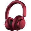 Urbanista Miami Cuffie Wireless Bluetooth On-Ear, 50 ore di Riproduzione, Cancellazione Rumori Attiva, Set con Microfono, Ricezione On Ear con Custodia per Trasporto, Rosso Rubino