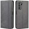 HualuBro Cover per Huawei P40 Lite 5G, Flip Cover a Libro in Retro PU Pelle Magnetica Antiurto Case Portafoglio Custodia per Huawei P40 Lite 5G Cover (Nero)