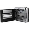 Brrnoo Registratore CD, Lettore di Cassette con Convertitore CD MP3 Lettore Musicale Digitale Registratore a Cassette per PC Registratore a Cassette per