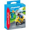 PLAYMOBIL Special Plus 70380, Bambini con Mini-Moto, collezionabili, Giocattolo per Bambini dai 4 Anni