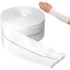 Yeasing Benda elastica tubolare in garza - 5,1 cm x 10 m, riutilizzabile, per braccia, ginocchia, gambe
