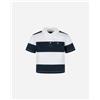 Dack's Rugby Stripe W - Polo - Donna - Blu