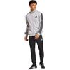 Adidas Tuta Uomo Adidas Sportswear Basic 3-Stripes Grigio
