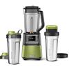 Sencor frullatore SBU787 tritatutto da cucina elettrico, tritaghiaccio con 8 lame in acciaio inox, 7 programmi preimpostati, capienza di 1,5L e bicchiere per frullati sottovuoto da 0,7L(Green)
