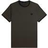 FRED PERRY T-SHIRT TWIN TIPPED