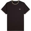FRED PERRY T-SHIRT TWIN TIPPED