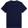 FRED PERRY T-SHIRT TWIN TIPPED
