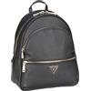 Guess Manhattan Large Backpack, Zaino Donna, Nero, Taglia Unica