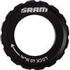 Sram Hub Lockring Db Cl Rotor Logo, Parti della Bicicletta Unisex Adulto, Nero-Nero, Taglia Unica
