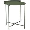 Houe - Tavolino d'appoggio Edge - Verde - Acciaio termolaccato - Designer Roee Magdassi