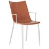 Kartell - Sedia imbottita H. H.H - Marrone - Tecnopolimero termoplastico riciclato - Designer Philippe Starck