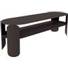 Fermob - Tavolino Bebop - Marrone - Alluminio - Designer Tristan Lohner