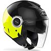 Airoh CASCO AIROH HELIOS FLUO BLACK/YELLOW GLOSS XS