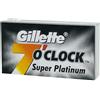 Gillette Series 5 lamette da barba Gillette 7 O clock Super Platinum