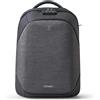 Intempo Tekniko big NERO - Zaino Antifurto dimensioni 34 x 46 x 16 cm Intempo idrorepellente tecnico con serratura presa usb