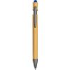 Penne personalizzate. Penna con gommino e refill blu personalizzabile Metal Touch - personalizzate o neutre