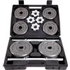LiveUp Sports Kit manubri LiveUp 20 kg