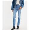 LEVI'S ® Levis'® Jeans 724™ High Rise Straight Slim Fit Medium Blue Donna