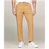 Tommy Hilfiger Pantaloni Chino Harlem in Gabardine Beige Uomo