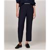 Tommy Hilfiger Pantaloni slim fit con logo in vita Nero Donna