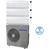 Samsung Climatizzatore Condizionatore Samsung Windfree Elite S2 R32 Wifi Trial Split Inverter 9000 + 12000 + 12000 BTU con U.E. AJ068TXJ3KG/EU NOVITÁ 2025 Classe A++/A+