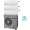 Samsung Climatizzatore Condizionatore Samsung Windfree Elite S2 R32 Wifi Trial Split Inverter 9000 + 12000 + 12000 BTU con U.E. AJ080TXJ4KG/EU NOVITÁ 2025 Classe A++/A+