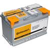 CONTINENTAL Batteria auto Continental Agm Start&Stop 80Ah 800A 12V = Fiamm VR800