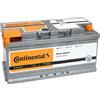CONTINENTAL Batteria Auto Continental 90Ah 850A 12v L5 Bassa