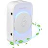 Dayear Purificatore d'aria per Bedroom, Dayear Mini Air Purifier Plug-in Negative Ion Air Purifier per la casa, 3 modalità di illuminazione a LED,adatto per servizi igienici, Living Room/Pet Room/1 pezzi